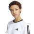 Camiseta adidas 3 Bandas Bf Mulher Branco