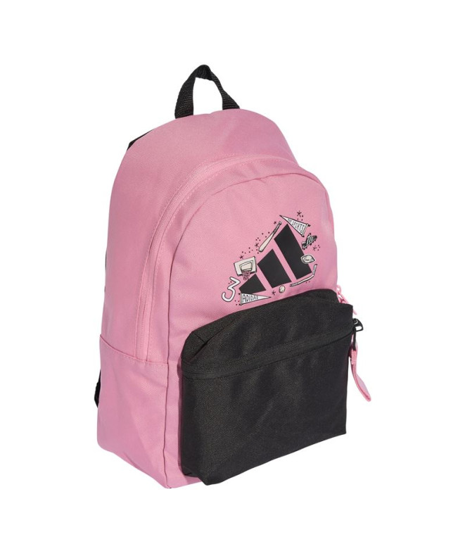Mochila adidas Lk Doodle Bpk Infantil Rosa