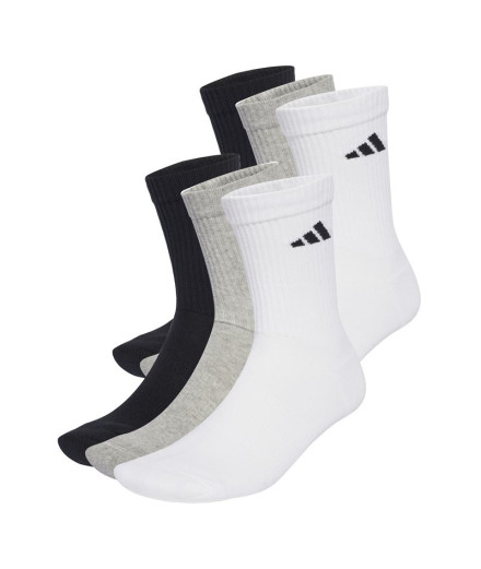 Calcetines adidas C Newlogocrw 6P Infantil Blanco /...