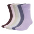 Calcetines adidas C Newlogocrw 6P Infantil Rubaur / Vioado / Cirpol / Brgrcl