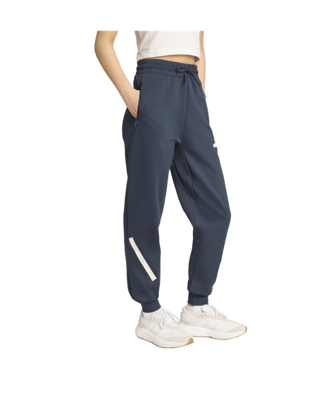 Pantalon adidas Z.N.E. Femme Bleu Marine
