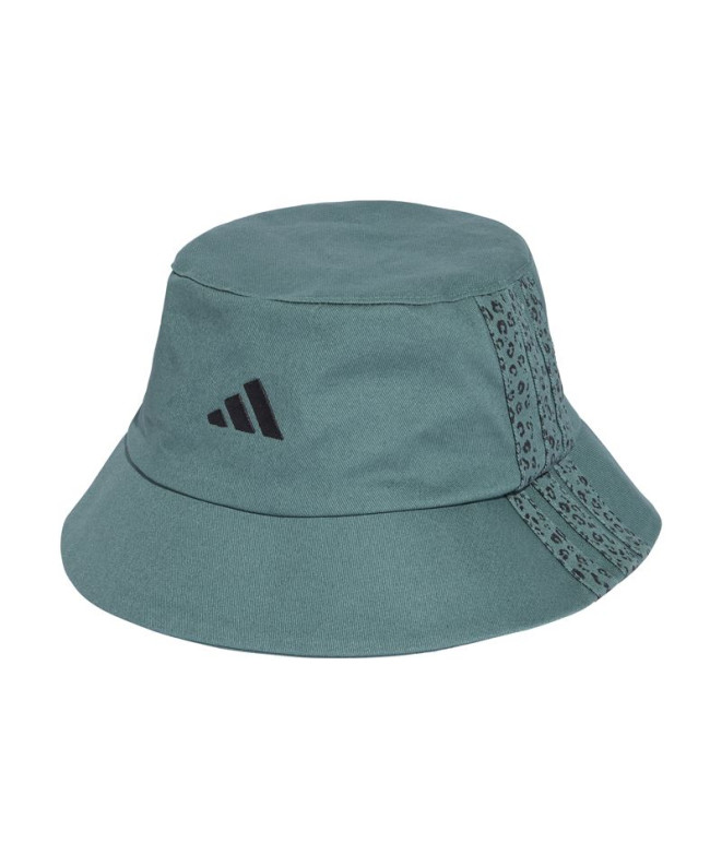 Chapéu adidas Balde 3 Faixas Azul