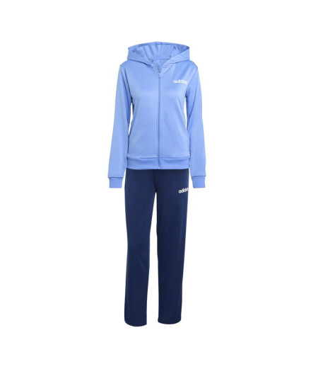 Fato de treino adidas Linear Ts Mulher Azul Fusão