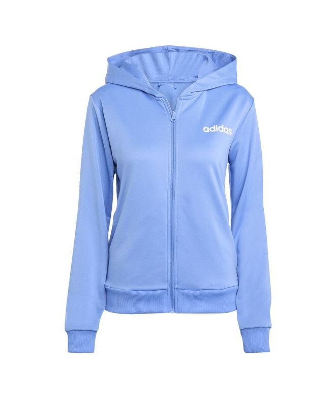 Fato de treino adidas Linear Ts Mulher Azul Fusão