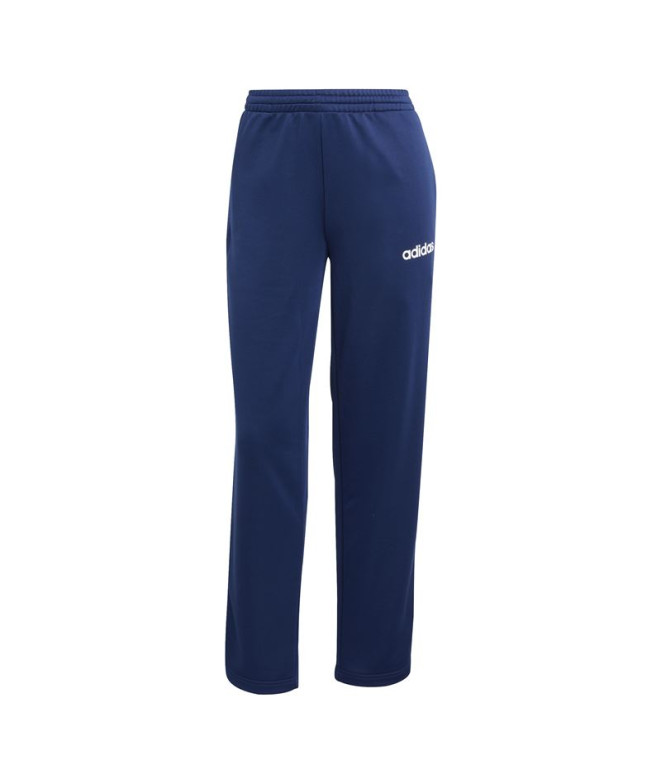 Fato de treino adidas Linear Ts Mulher Azul Fusão