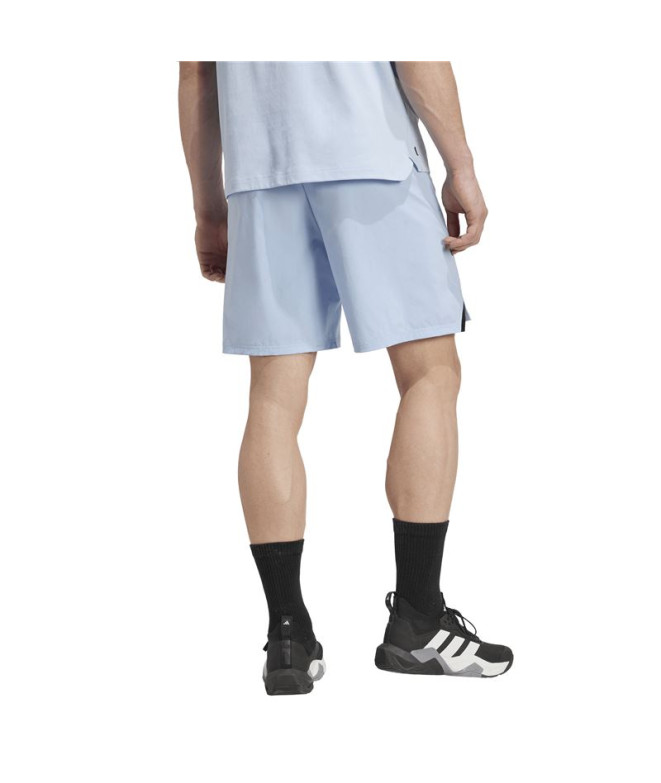 Pantalon de Fitness adidas D4T Short Homme Bleu