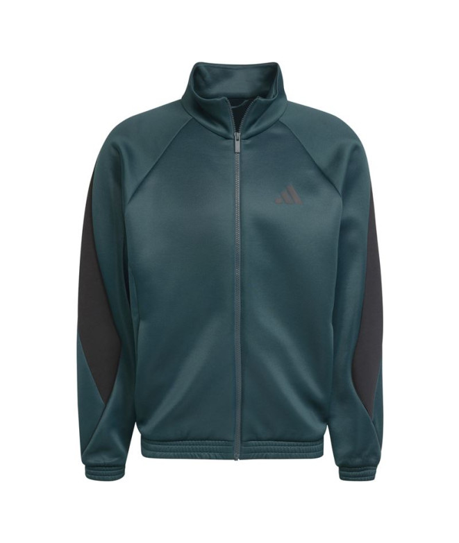 Sweat adidas Stadium Tt Homme Blanc