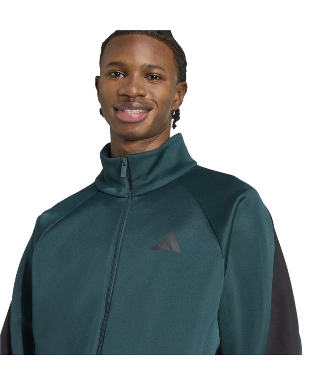 Sweat adidas Stadium Tt Homme Blanc