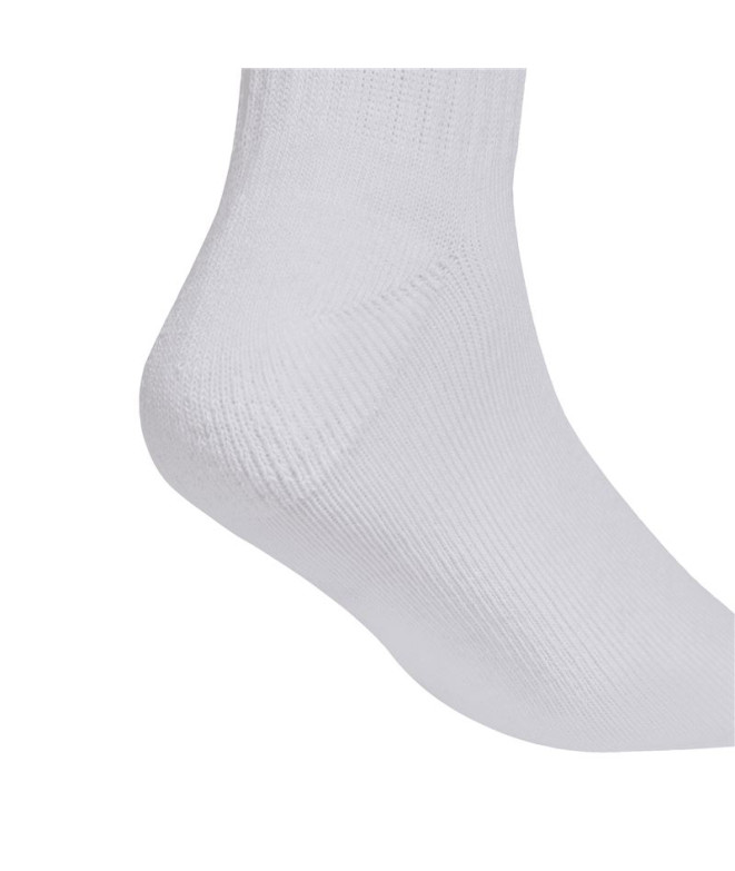 Meias adidas Lin Kids Crw Infantil Branco /...