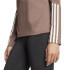Sudadera de Fitness adidas Hyglm 1/4Zip Mujer Marrón