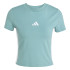 Camiseta adidas 3 Bandas Sj Baby Mujer Azcepo / Blanco