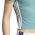 Camiseta adidas 3 Bandas Sj Baby Mujer Azcepo / Blanco