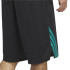 Pantalón de Baloncesto adidas 3-Stripes Short Hombre Negro / Azcepu