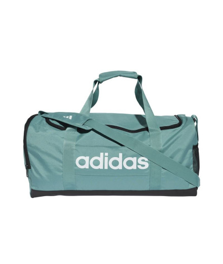 Sac adidas Linear Duffel Azcepo / Noir / Blanc