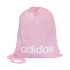 Bolsa de Gimnasio adidas Linear Gymsack Rosaut / Blanco
