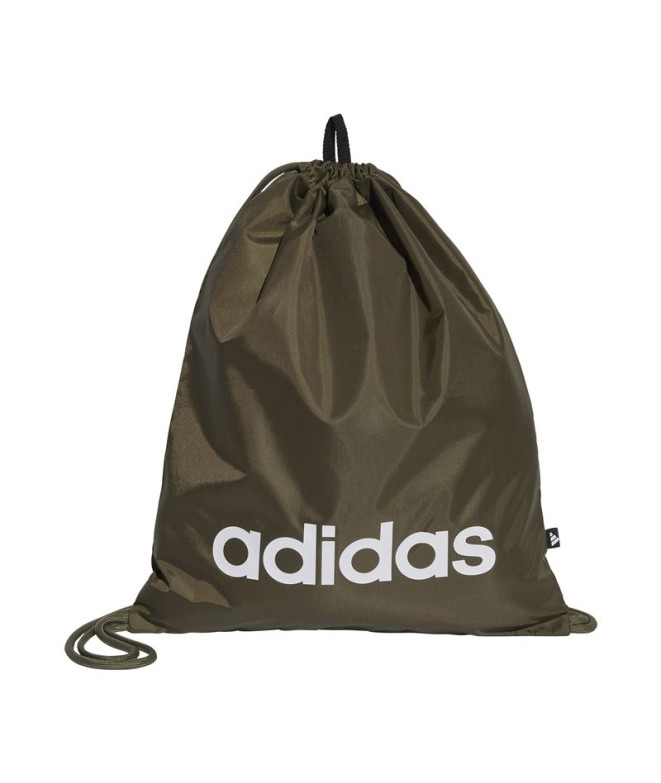 Sac de Gym adidas Linear Gymsack Vert / Blanc