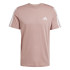 Camiseta adidas 3 Bandas Sj Homem Marrom