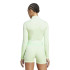 Sudadera de Fitness adidas Hyg Rib Track Mujer Verde