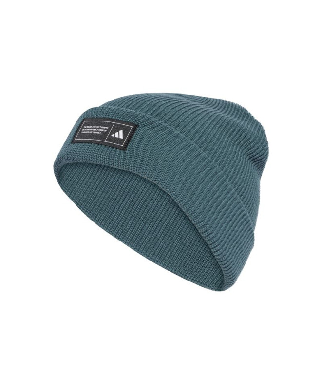 Gorro adidas Ess Beanie Cuff Azcead / Negro / Blanco