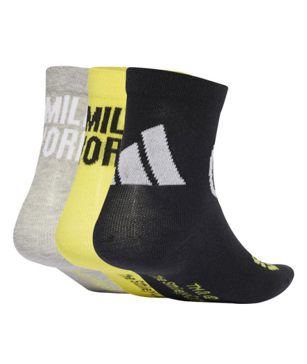 Chaussettes adidas Smiley 3Pp Enfant Gris 2