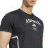 Camiseta de Fitness adidas D4T Heritage Tee Hombre Negro