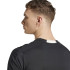 Camiseta de Fitness adidas D4T Heritage Tee Hombre Negro