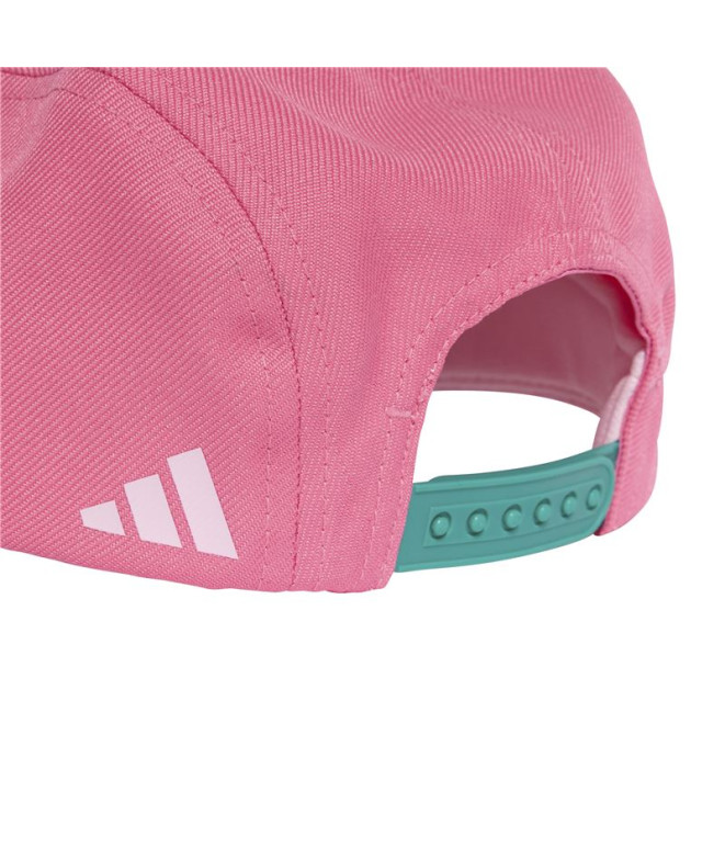 Boné adidas Lk Adrpt Cap Infantil Rosa