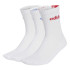 Calcetines adidas C Linear Crew 3P Blanco