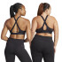 Sutiã esportivo de Fitness adidas Essentials Tlrdrct Hs Mulher Preto