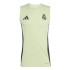 Camiseta Tirantes de Fútbol adidas Real Madrid SL Jsy Hombre Amarillo