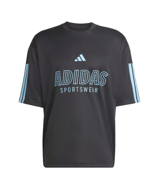 Camiseta adidas Tiro Jsy Q2 Hombre Negro