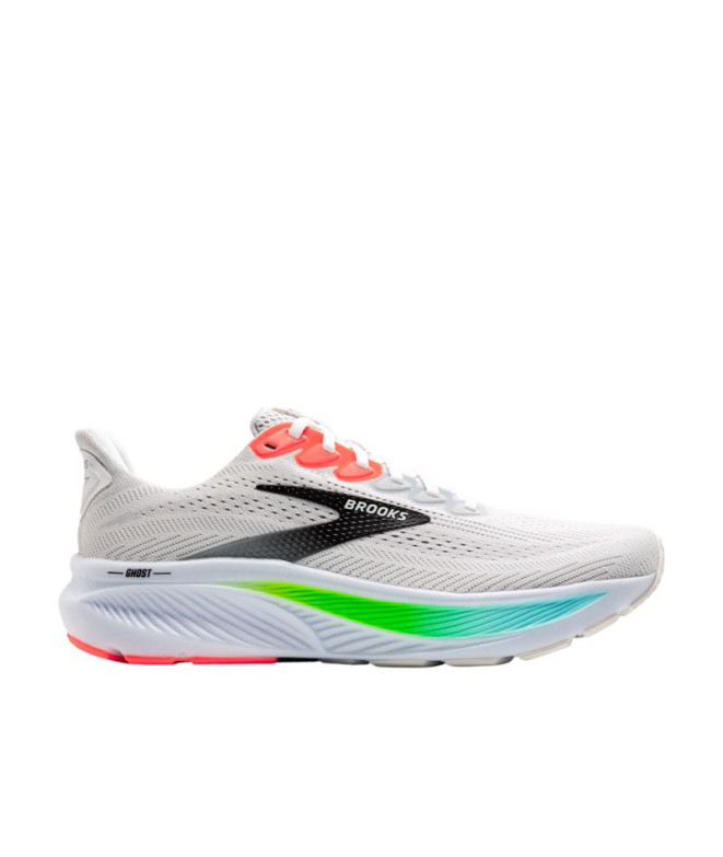 Sapatilhas de Running Brooks Ghost 17 Homem Branco