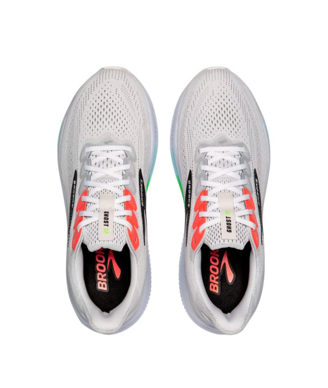 Sapatilhas de Running Brooks Ghost 17 Homem Branco