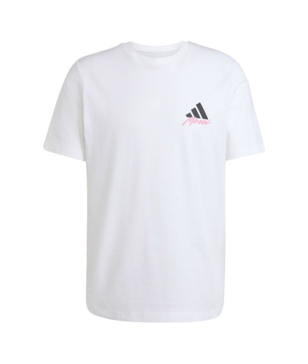 T-shirt de Football adidas Messi Icon Homme Blanc