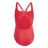 Maillot de bain de Natation adidas 3 Bandes Bld Maillot de bain Fille Rubpur/Blanc