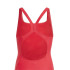 Fato de banho de Natação adidas 3 Bandas Bld Swimsuit Menina Rubpur/Branco