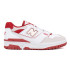 Zapatillas New Balance 550 White Hombre Blanco/Rojo