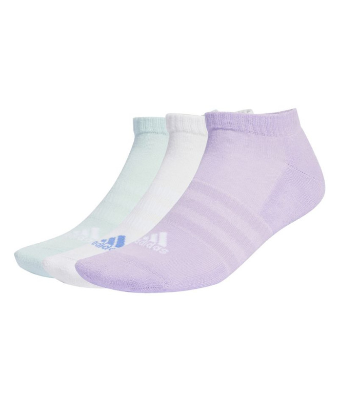 Calcetines adidas C Spw Low 3P Infantil Cirpol / Blanco / Menhal
