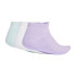Meias adidas C Spw Low 3P Infantil Cirpol / Branco / Menhal
