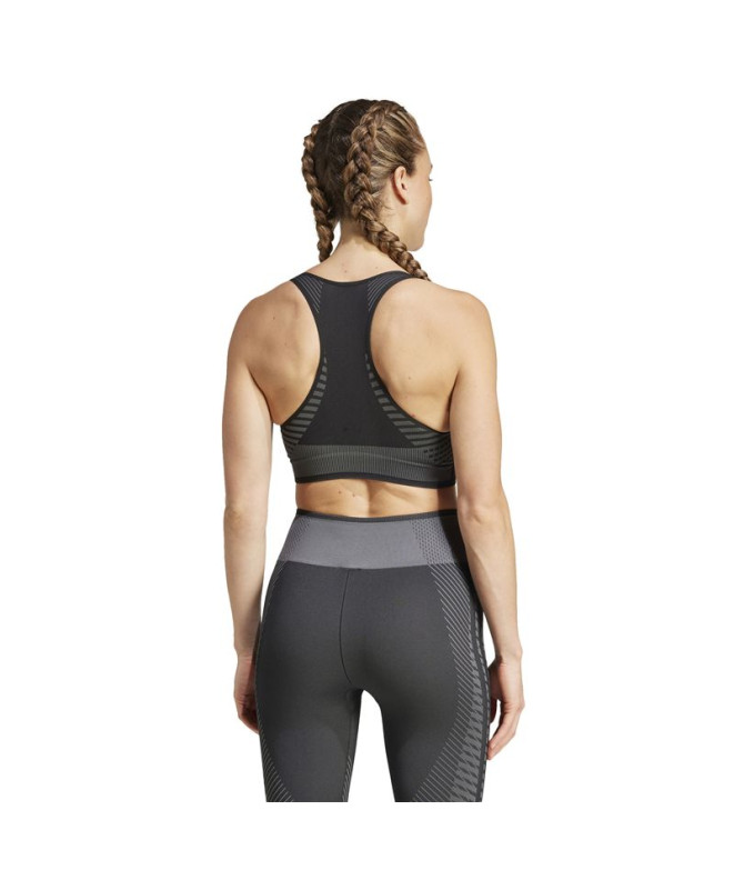 Sutiã esportivo de Fitness adidas Arknt Ls Bra...