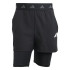 Pantalones de Fitness adidas Gym+ 2In1 Short Hombre Negro
