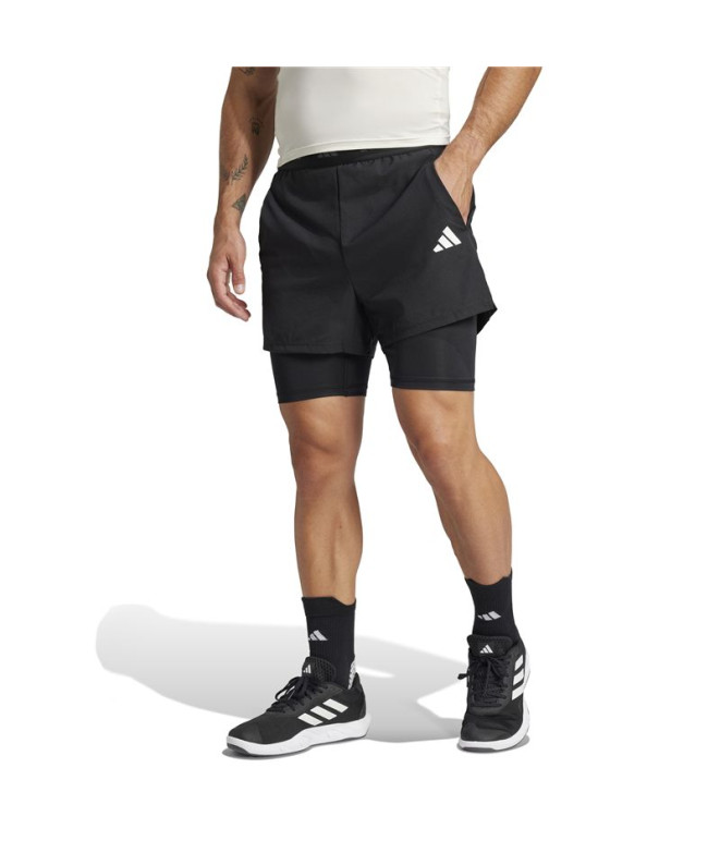 Pantalons de Fitness adidas Gym+ 2In1 Short...
