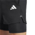 Calça de Fitness adidas Gym+ 2In1 Short Homem Preto