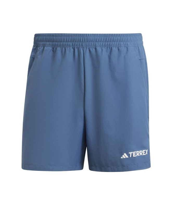 Calça de Montanha adidas Mt Short Homem Azul Marinho