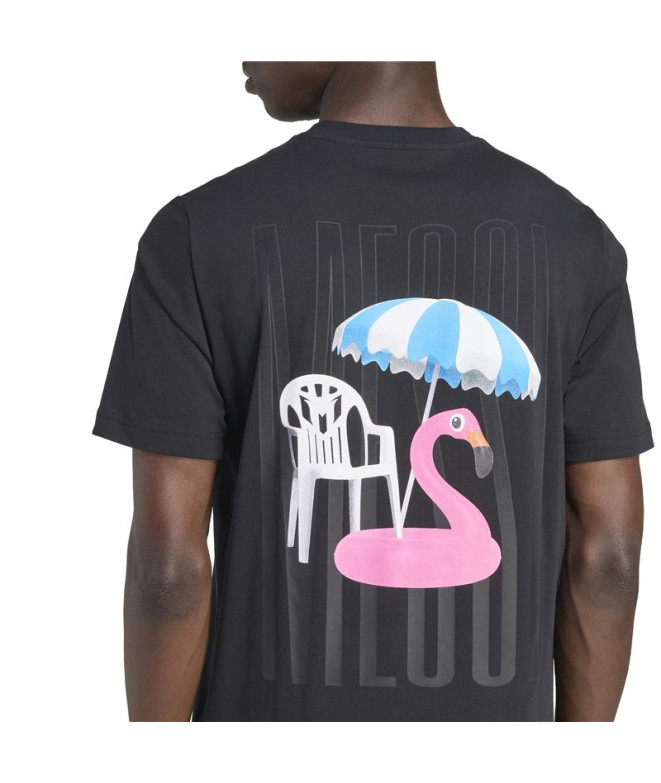 T-shirt de Football adidas Messi Icon Homme Noir