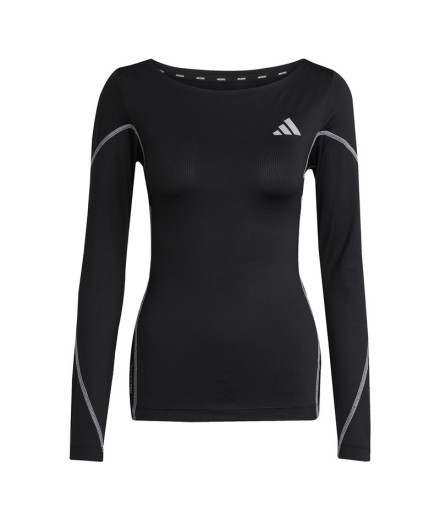T-shirt de Running adidas Adizero P Ls Femme Noir