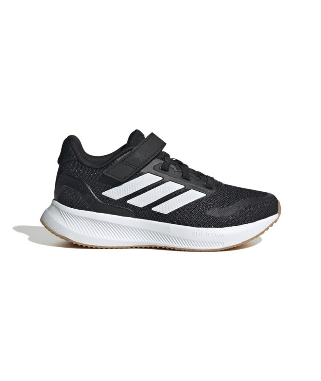 Chaussures de Running adidas Runfalcon 5 El C Enfant Noir / Noir / Gum3