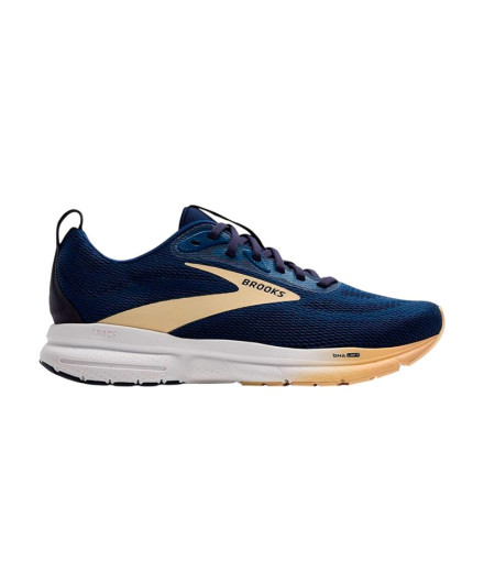 Sapatilhas de Running Brooks Trace 4 Mulher Azul Marinho