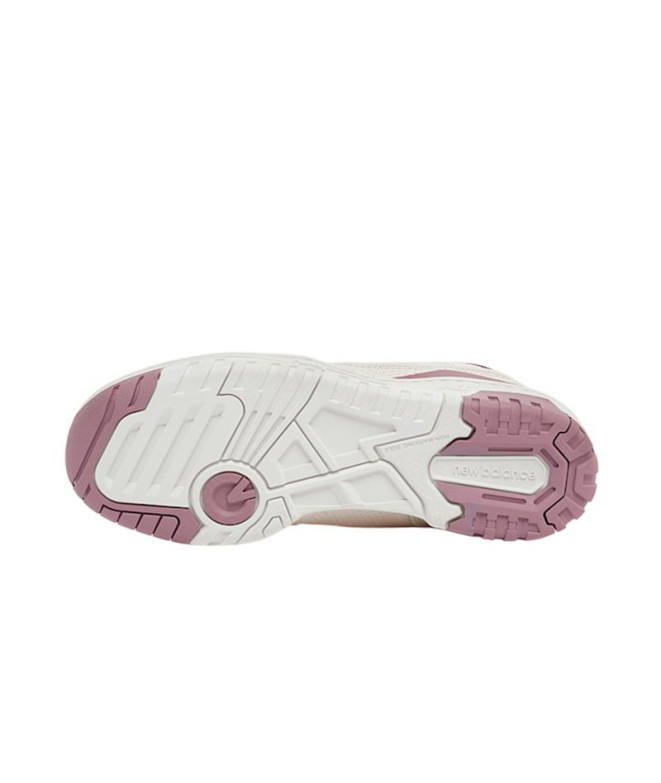 Sapatilhas New Balance BBW550 Sea Salt Mulher Rosa