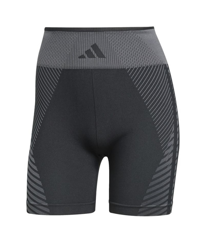 Collants de Fitness adidas Knit 5Inch Femme Noir